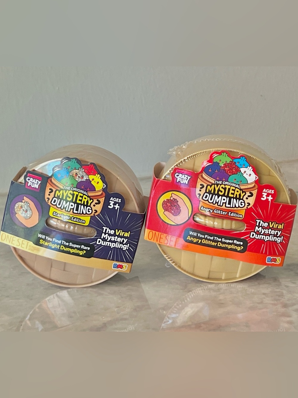 RMS The Original Mystery Dumpling Angry Glitter & Starlight Edition Set of 2